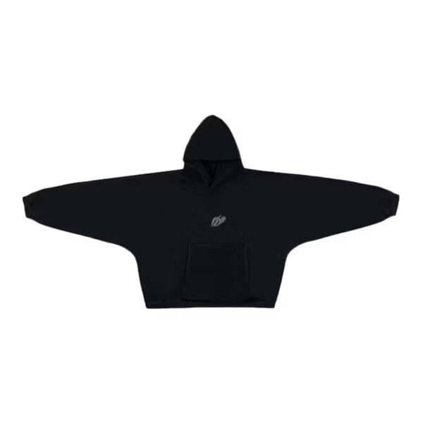 Kanye West Donda Doves Logo Hoodie Black