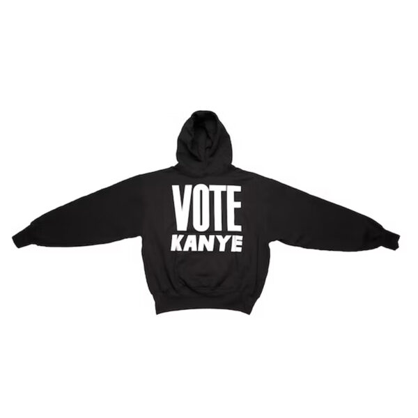 Kanye West Vote Kanye Hoodie Black