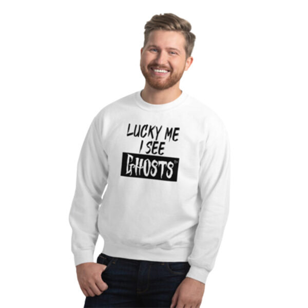 Lucky Me I See Ghosts Unisex Sweatshirt