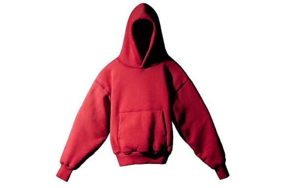 Yeezy Gap Hoodie Red